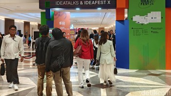IdeaFest 2024 setiap harinya dimulai sejak pukul 10.30 WIB hingga 19.30 WIB. Info lengkap IdeaFest 2024 dapat dilihat di situs resminya www.ideafest.id dan Instagram @ideafestid. Foto: Rachmatunnisa