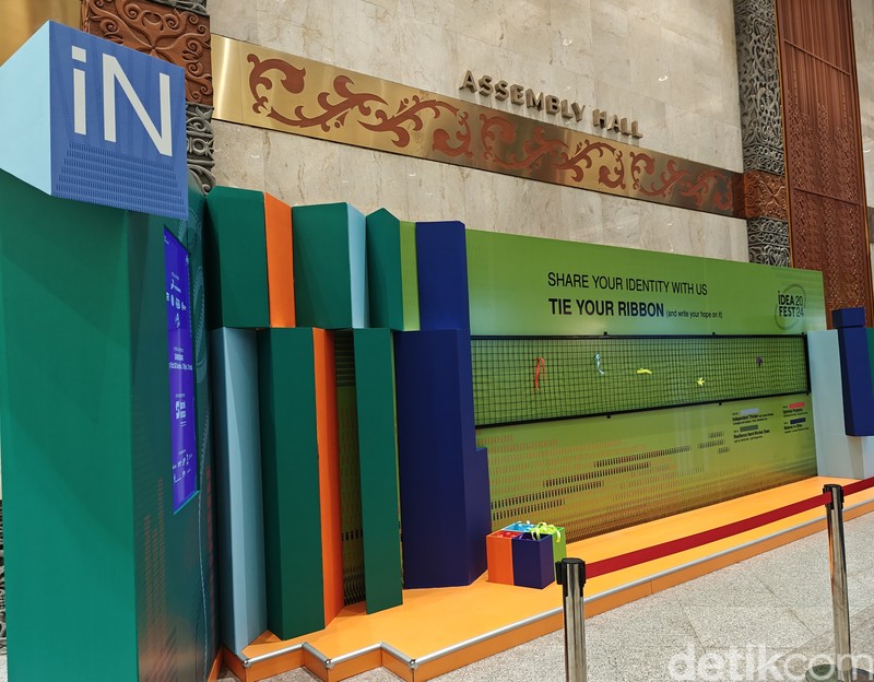 Suasana hari pertama IdeaFest 2024