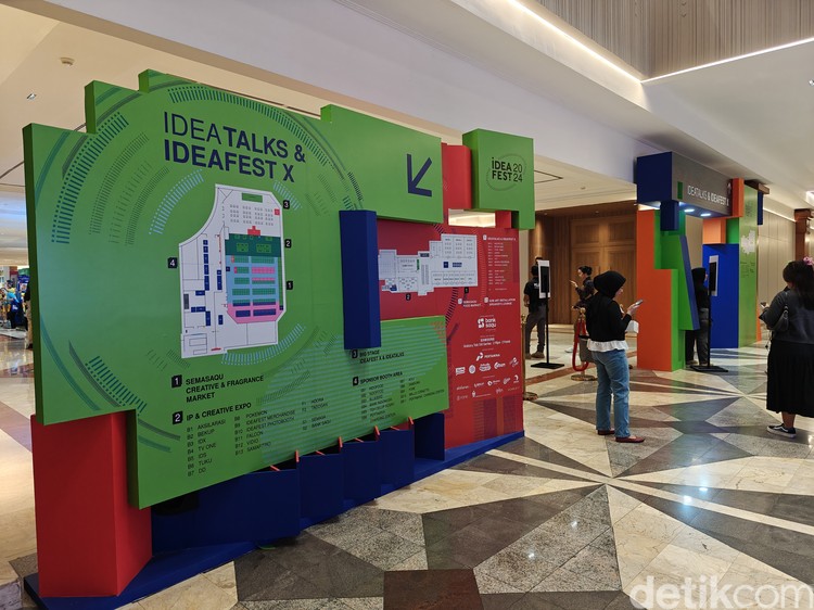 Suasana hari pertama IdeaFest 2024