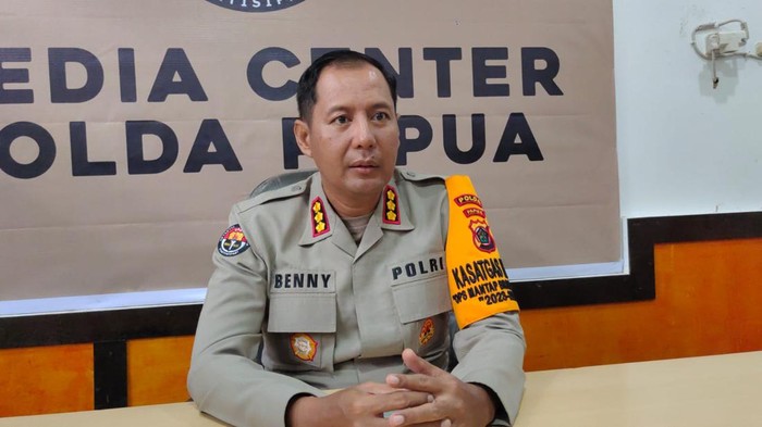 Kabid Humas Polda Papua, Papua Kombes Ignatius Benny Ady Prabowo.