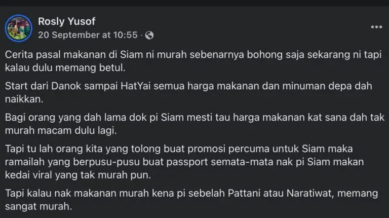 Tergiur Wisata Kuliner Murah di Thailand, Turis Ini Mengaku Kapok