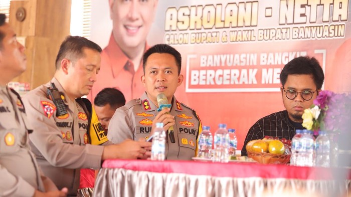 Kapolres Banyuasin AKBP Ruri Prastowo