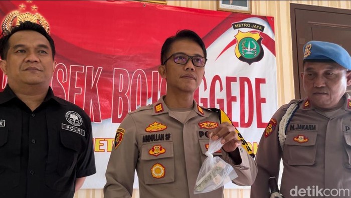 Kapolsek Bojonggede AKP Abdullah (Devi/detikcom)