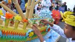 Kemeriahan Festival Telur Hias di Denpasar Rayakan Maulid Nabi
