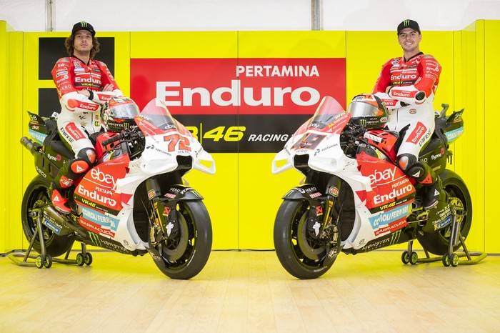 Livery baru tim Pertamina Enduro VR46