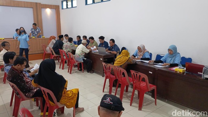 Musyawarah ganti rugi tanah di Nogotirto Sleman kena proyek tol Jogja-Solo-YIA, Jumat (27/9/2024).