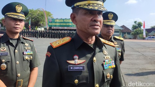 Pangdam IX/Udayana Mayjen TNI Muhammad Zamroni di Rindam IX/Udayana Tabanan, Jumat (27/9/2024).