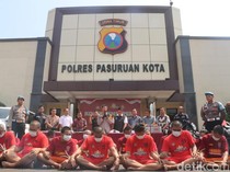 Sebulan 18 Kasus Kriminal Kota Pasuruan Terungkap, 25 Tersangka Ditangkap