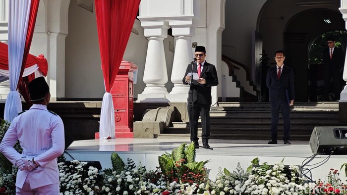 Peringatan Hari Bhakti Postel ke-79 di Kantor Pusat Pos Indonesia, Bandung, Jumat (27/9/2024)