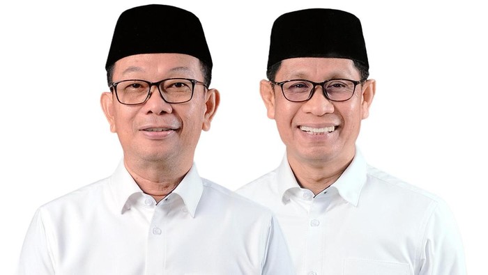 Calon Bupati Soppeng Suwardi Haseng dan Calon Wakil Bupati Soppeng Selle Ks Dalle.