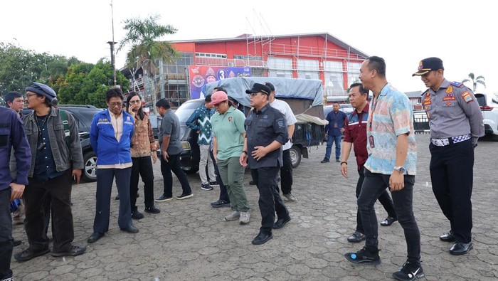 Pj Wali Kota Palembang tinjau parkir di BKB.