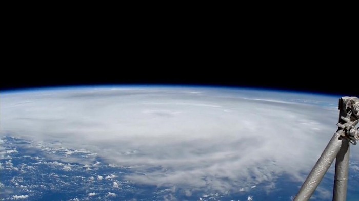 Satellite image shows Hurricane Helene churning through the Gulf of Florida, U.S., September 26, 2024 in his screengrab from a Handout video. NASA/Handout via REUTERS    THIS IMAGE HAS BEEN SUPPLIED BY A THIRD PARTY