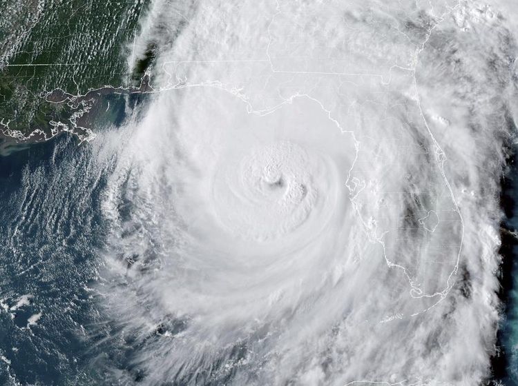 Potret Satelit Badai Helene Mengamuk di Florida AS