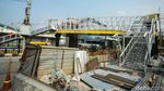 Proyek JPO Berkonsep Modern di Sunter Barat Terus Dikebut