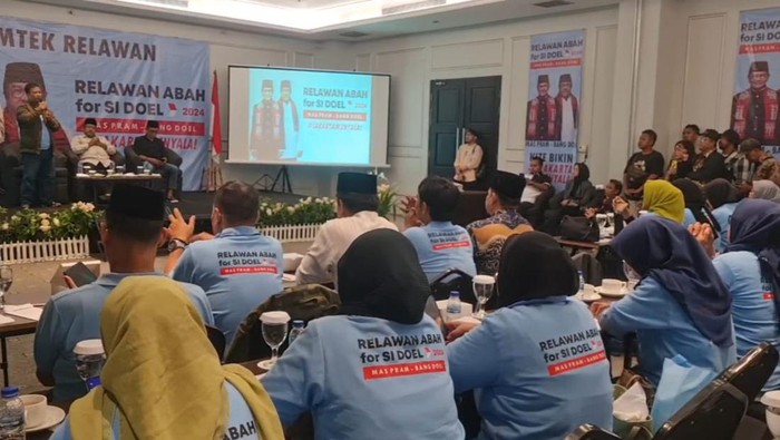 Relawan Abah for Si Doel deklarasi dukung Pramono-Rano
