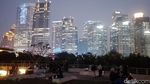 Potret City Light Jakarta yang Cantik dari Rooftop di GBK