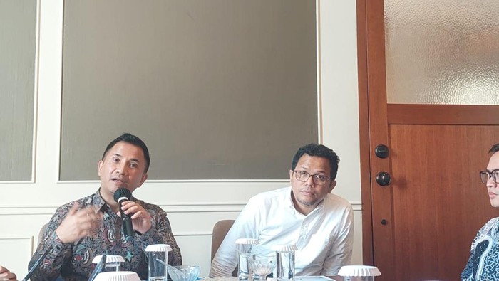 Staf Ahli Menteri PPN Bidang Pembangunan Sektor Unggulan dan Infrastruktur Leonardo A.A Teguh Sambodo.