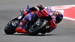 Suasana Sesi FP1 MotoGP Mandalika, Morbidelli Tercepat