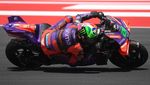 Suasana Sesi FP1 MotoGP Mandalika, Morbidelli Tercepat