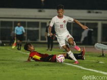 Kualifikasi Piala Asia U-20: Indonesia Hajar Timor Leste 3-1