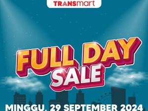 Serbu! Diskon Melimpah hingga 50% + 20% Cuma di Transmart Full Day Sale Hari Ini