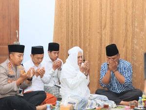 Kapolres Kediri Kota Silaturahmi ke Ponpes Al Falah Ploso Jelang Pilkada