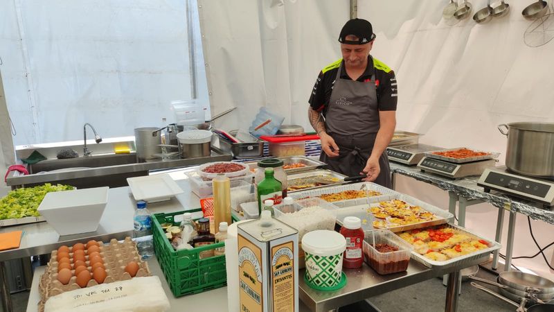 Makanan pebalap MotoGP di Sirkuit Mandalika