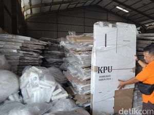 KPU Kabupaten Malang Mulai Terima Logistik Pilkada 2024