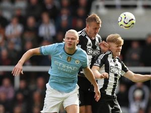 Hasil Newcastle Vs Man City: Tuntas Sama Kuat 1-1