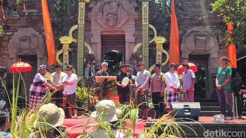 Palestival 2024 di Ubud, Bali, perkenalkan budaya dan kuliner Palestina, Sabtu (28/9/2024).