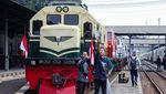 Empat Lokomotif Berparade di HUT ke-79 KAI