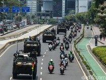 Pawai Alutsista Jelang HUT TNI