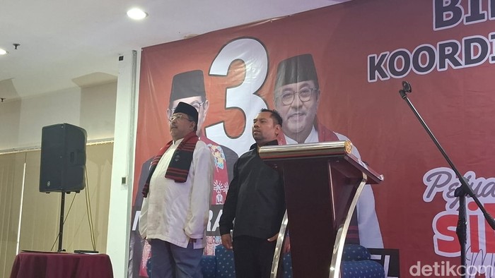 Pejuang Anies for Si Doel deklarasi dukungan ke Pramono-Rano. (Brigitta Belia Permata Sari/detikcom)