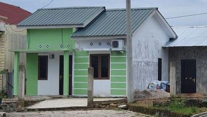 Penampakan rumah di Bunda Naga Mas.