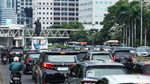 Potret Kemacetan Jakarta Meski Akhir Pekan