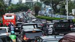 Potret Kemacetan Jakarta Meski Akhir Pekan