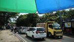 Potret Macet Horor di Sawangan Depok