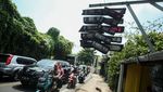 Potret Macet Horor di Sawangan Depok