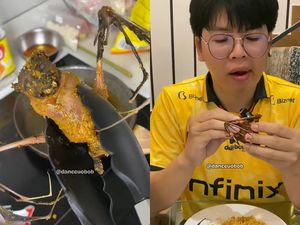 Pria Indonesia Dikecam Gegara Makan Indomie Pakai Kelelawar Goreng
