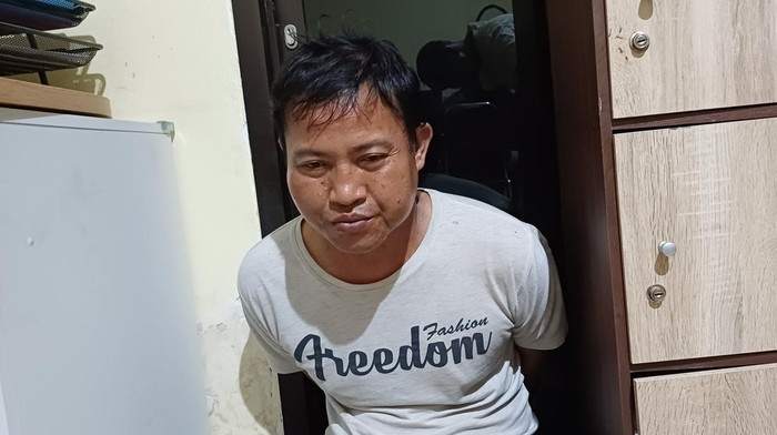Pria Maros, Bambang Irawan (44) ditangkap usai membunuh anaknya.