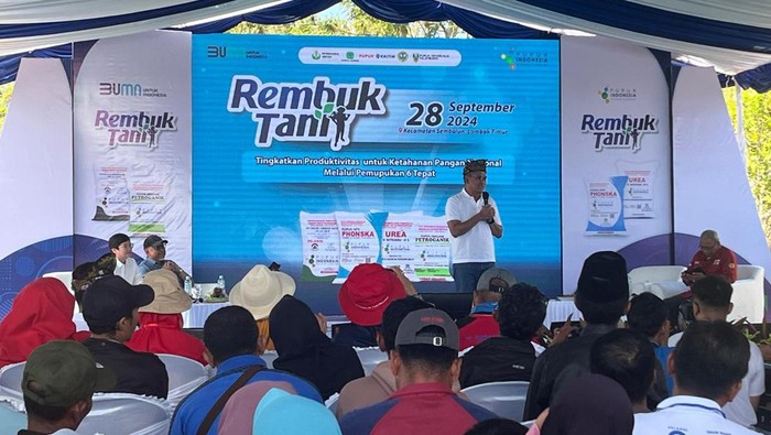 PT Pupuk Indonesia menggelar rembuk tani