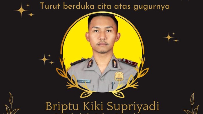 Briptu Kiki Supriyadi gugur ditembak OTK di Puncak Jaya, Papua Tengah.