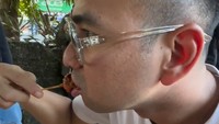 Soto Arjuna Banjarbaru juga sempat dikunjungi Raffi dan Nagita. Mereka menikmati soto khas Banjar beserta satenya yang lezat. Foto: Instagram @raffinagita1717