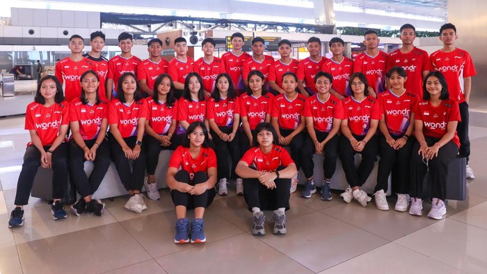 Skuad Bulutangkis RI di Kejuaraan Dunia Junior 2024