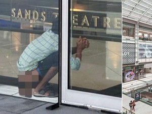 Di Luar Nalar! Turis India BAB Sembarangan di Marina Bay Sands Singapura