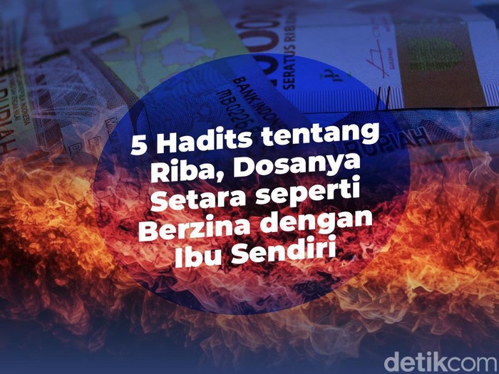 5 Hadits tentang Riba