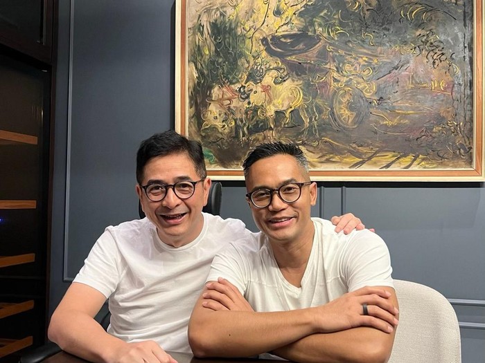 Anindya Bakrie pamer foto akrab bareng Arsjad Rasjid
