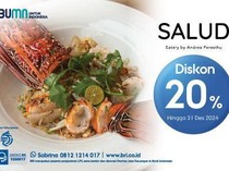 BRI Beri Diskon 20% untuk Pengunjung Restoran Salud, Ini Cara Dapatnya