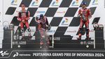 Senyum Semringah Jorge Martin Menang MotoGP Mandalika 2024