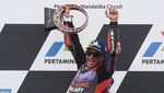 Senyum Semringah Jorge Martin Menang MotoGP Mandalika 2024